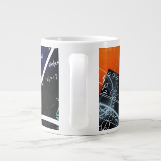 Mok van de wiskundige formule (Achterkant)