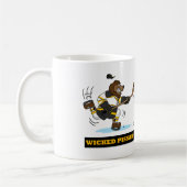 Mok van de witte pissah- koffie (Links)