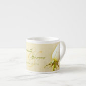 Mok van de witte rozenbeugel voor de bruiloft espr (Voorkant rechts)