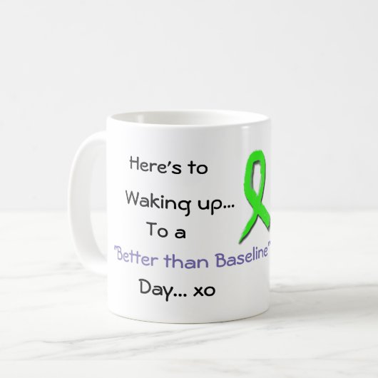 Mok van de ziekte van Lyme (Voorkant links)