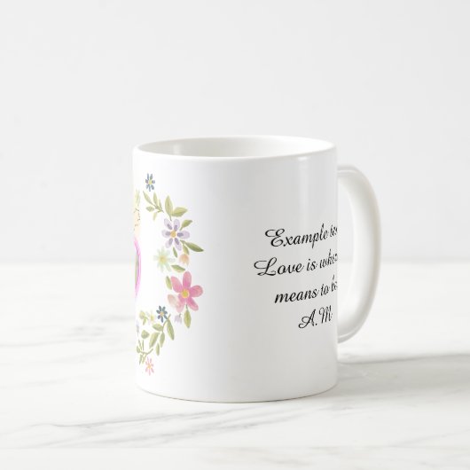 Mok van de zoete engel (Voorkant rechts)