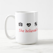 Mok van de zure inspiratie - wit (Links)