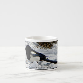 Mok van de zwarte Rocky Mountain Magpie espresso