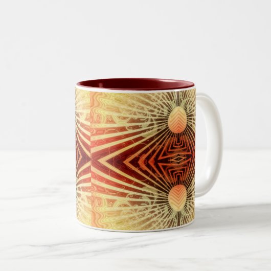 Mok van descoasia (Voorkant rechts)