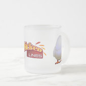 Mok van diepgevroren glas (Voorkant rechts)