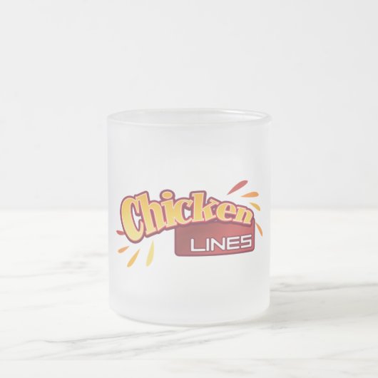 Mok van diepgevroren glas (Center)