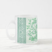 Mok van diepgevroren glas - Indiaans groen (Links)