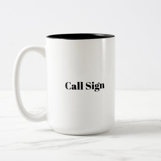 Mok van digitale-uurradio operator (Links)