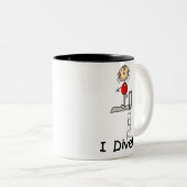 Mok van diver Girl (Voorkant rechts)