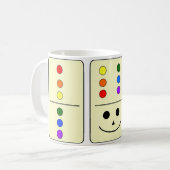 Mok van Dominoes koffie (Voorkant links)