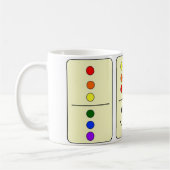 Mok van Dominoes koffie (Links)