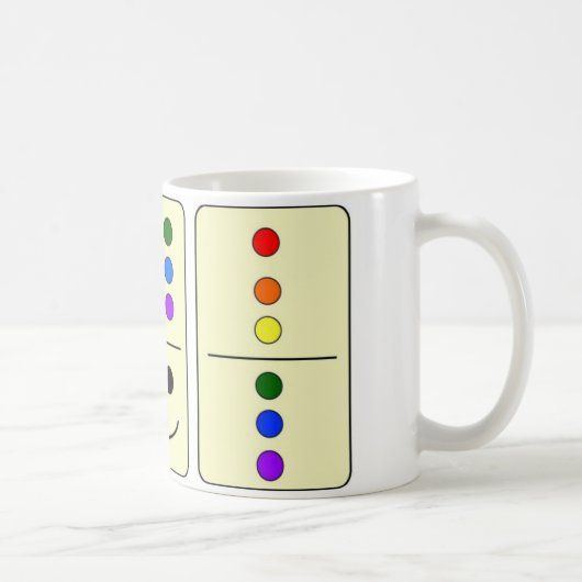Mok van Dominoes koffie (Rechts)