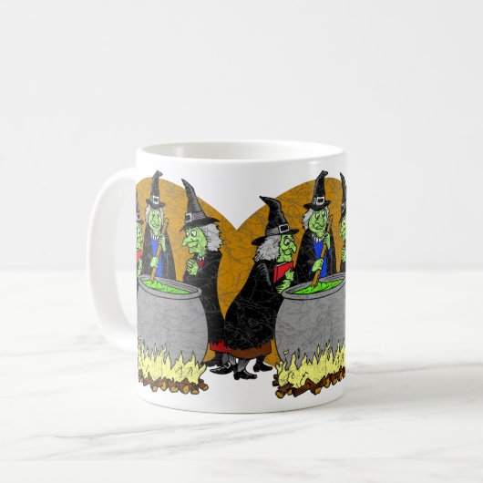 Mok van drie heks (Voorkant links)