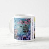 Mok van dubbele schilderijen door Josephine DeFran (Voorkant links)