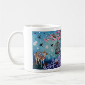 Mok van dubbele schilderijen door Josephine DeFran (Links)