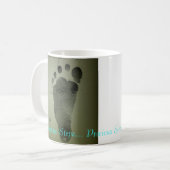 Mok van edele stappen (Voorkant links)