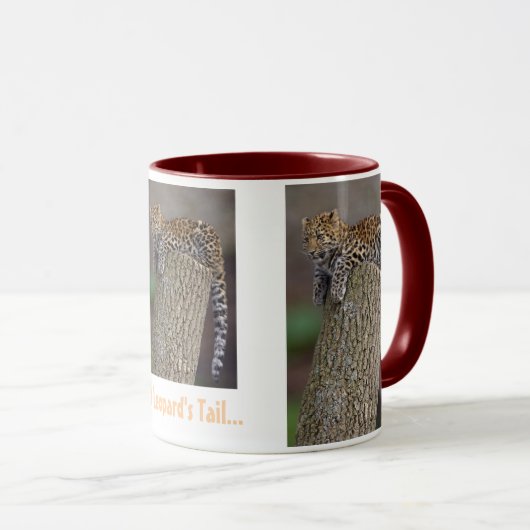 Mok van een leopard (Voorkant rechts)