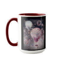 Mok van een luchtballon