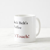 Mok van een zwarte gordel (Voorkant rechts)