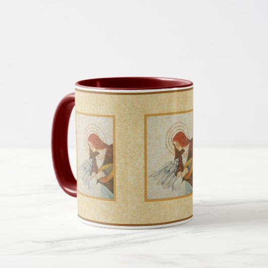 mok van engel #2 (Voorkant links)