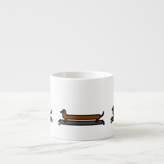 Mok van espresso voor honden- en hondenmakrelen (Voorkant)