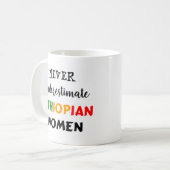 mok van ethiopische vrouwen koffie (Voorkant links)
