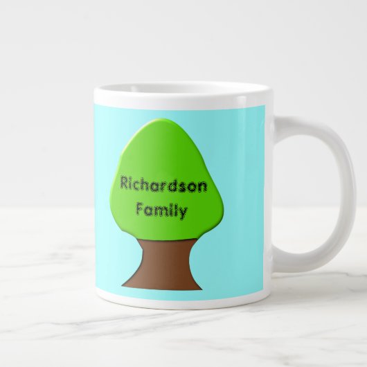  Mok van familieboom (Rechts)