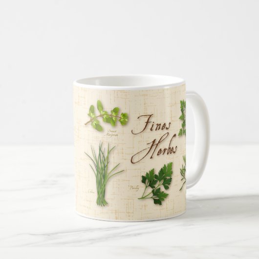 Mok van Fines Herbs (Voorkant rechts)