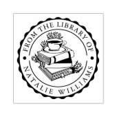 Mok van Floral Book Coffee uit de bibliotheek van Rubberstempel (Afrduk)