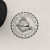 Mok van Floral Book Coffee uit de bibliotheek van Rubberstempel