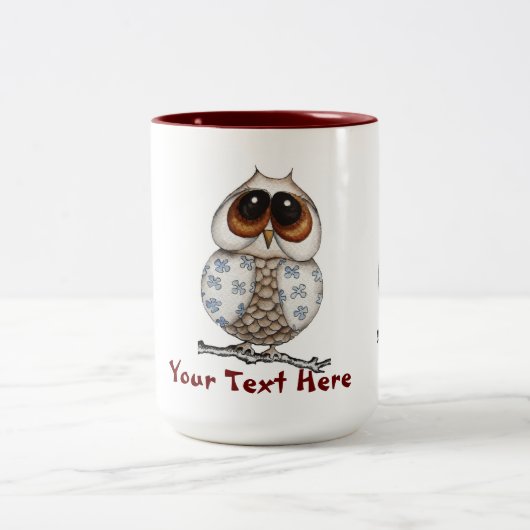 Mok van Floral Owl (Center)