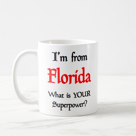 mok van florida koffie (Links)