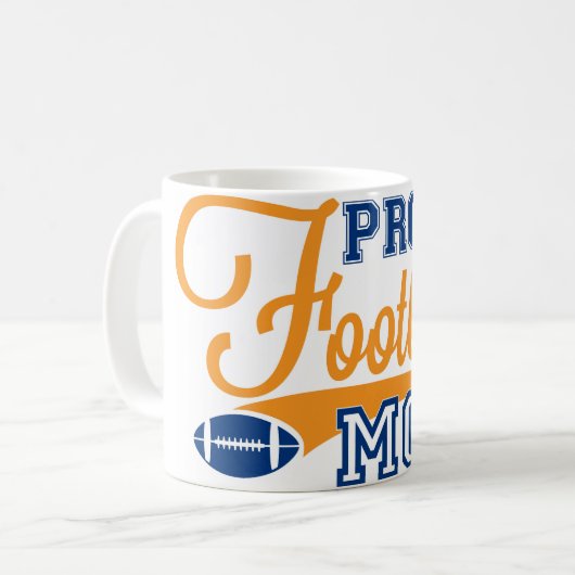 Mok van Football mam (Voorkant links)