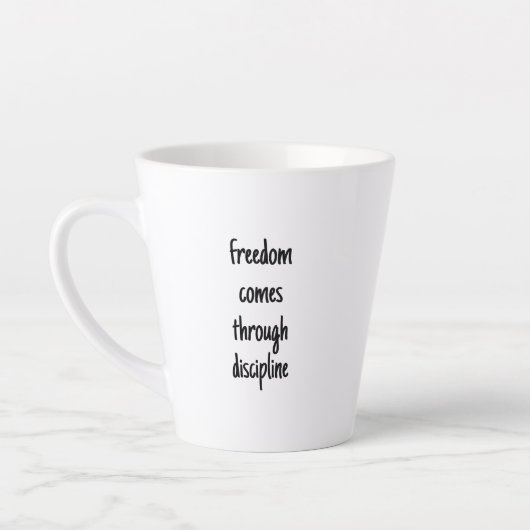 Mok van Freedom Latte (Links)