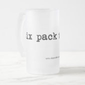 Mok van Frosty Beer (Voorkant links)