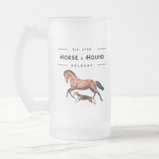 Mok van Frosty Beer (Links)