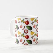 mok van fruitprint (Voorkant links)