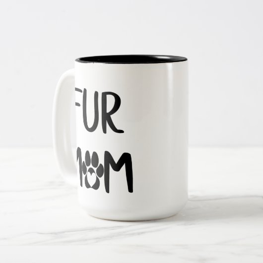 Mok van Fur Mam (Voorkant links)