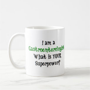 mok van gastroenteroloog koffie