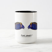 Mok van gebottvissen, ostracion meleagris (Center)