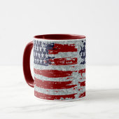 Mok van gegalvaniseerd metaal (Voorkant links)