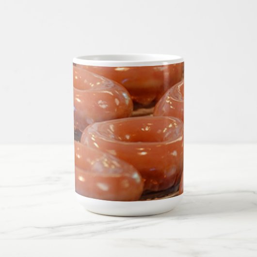 mok van geglazuurde donuts (Center)