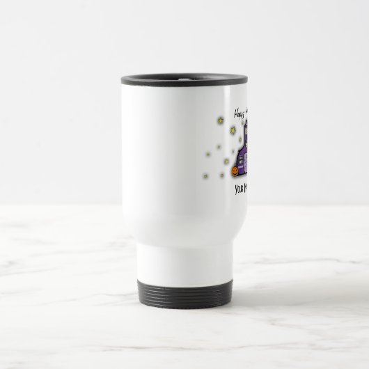 Mok van gehakt schoolhuis Halloween-leraar (Center)