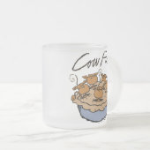 Mok van gekookt glas (kow) 10 oz (Voorkant rechts)