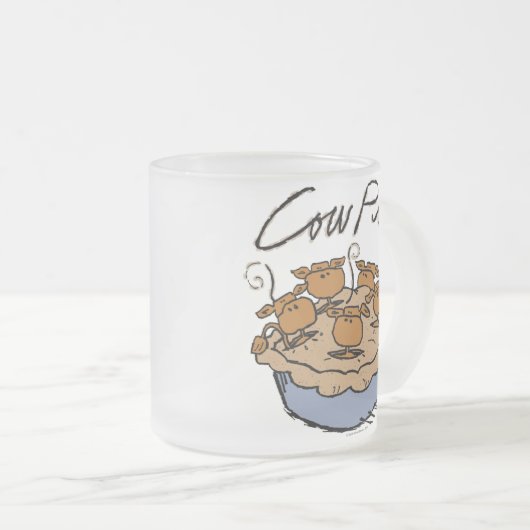 Mok van gekookt glas (kow) 10 oz (Voorkant rechts)