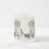 mok van gekookte bier/Cocker Spaniel (Center)