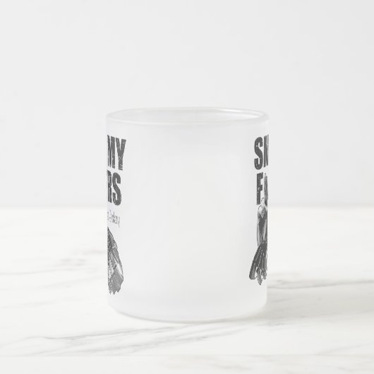 Mok van gekookte glazen koffie (Center)