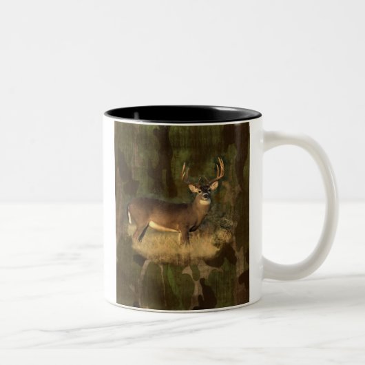 Mok van gekruiste deer en camoflage (Rechts)