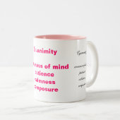 Mok van gelijke behandeling (Voorkant rechts)