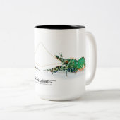 Mok van gemarmerde garnalen (Voorkant rechts)